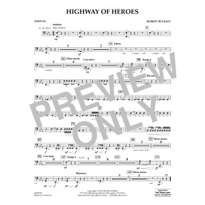 Highway of Heroes - Timpani