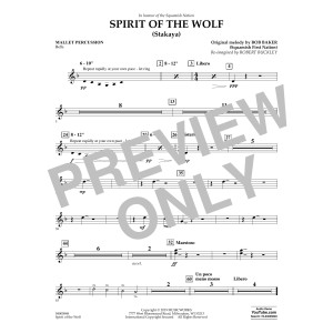 Spirit of the Wolf (Stakaya) - Mallet Percussion