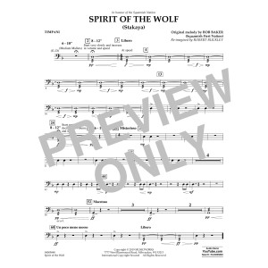 Spirit of the Wolf (Stakaya) - Timpani