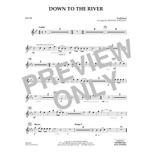 Down to the River - Flute