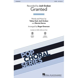 Granted (arr. Roger Emerson) - Synthesizer