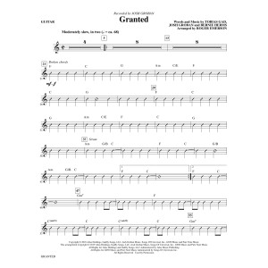 Granted (arr. Roger Emerson) - Guitar