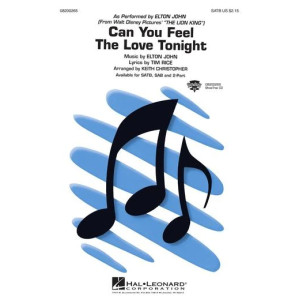Can You Feel The Love Tonight (from The Lion King) (arr. Keith Christopher)