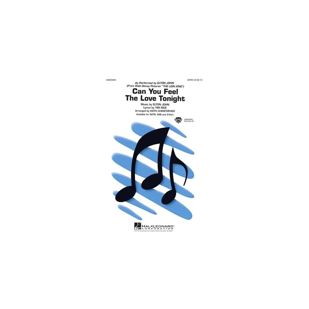 Can You Feel The Love Tonight (from The Lion King) (arr. Keith Christopher)