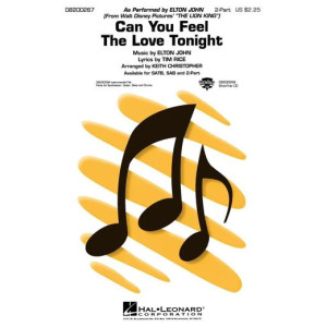 Can You Feel The Love Tonight (from The Lion King) (arr. Keith Christopher)