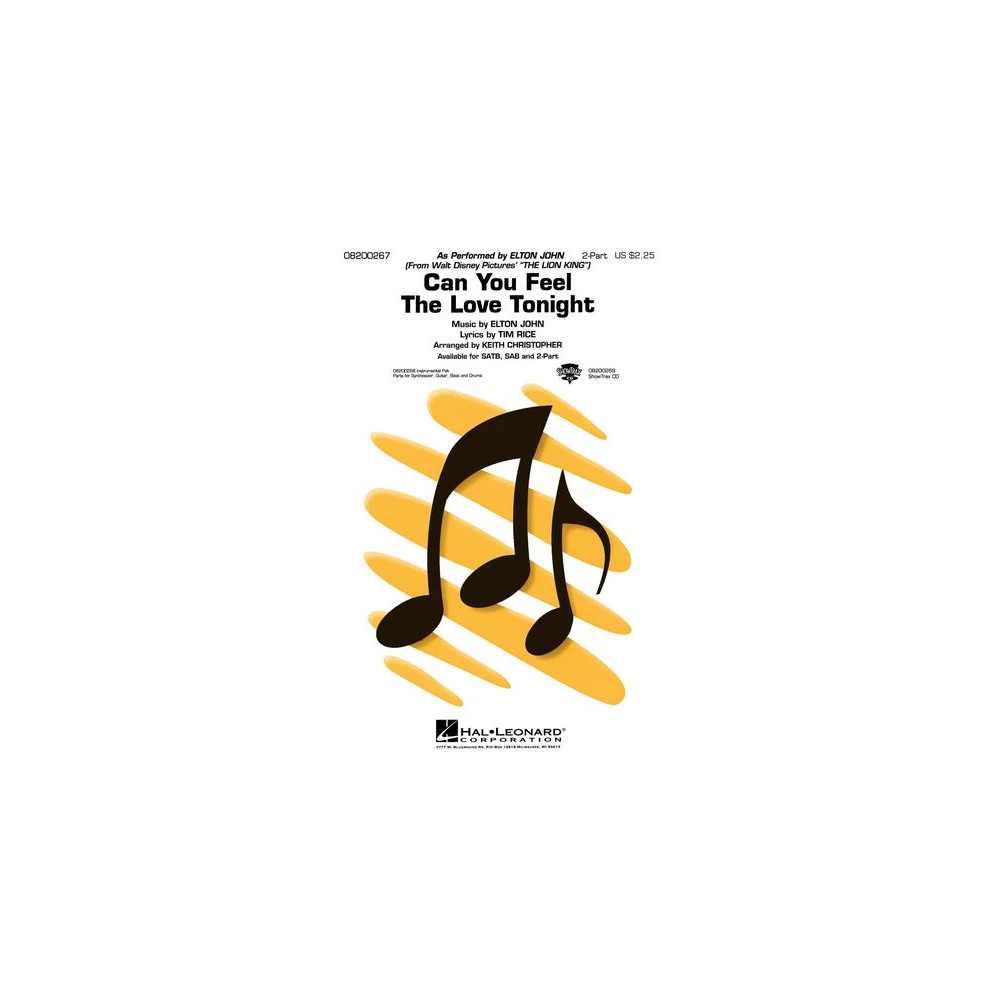 Can You Feel The Love Tonight (from The Lion King) (arr. Keith Christopher)