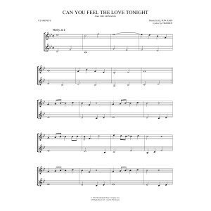 Can You Feel the Love Tonight (from The Lion King)