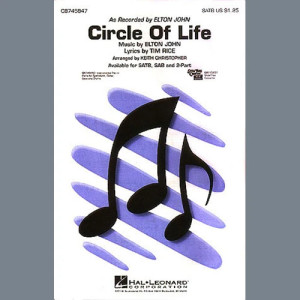 Circle Of Life (from The Lion King) (arr. Keith Christopher)