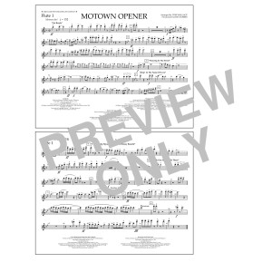 Motown Theme Show Opener (arr. Tom Wallace) - Flute 1