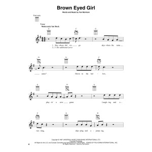 Brown Eyed Girl