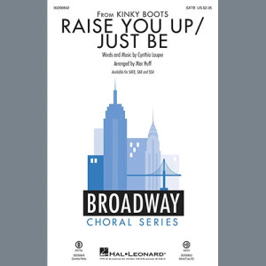 Raise You Up/Just Be (from Kinky Boots) (arr. Mac Huff) - Trumpet 1