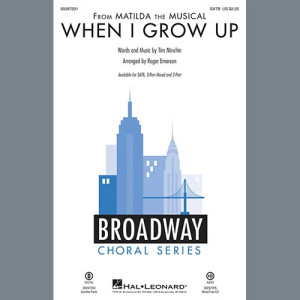 When I Grow Up (from Matilda: The Musical) (arr. Roger Emerson) - Bass