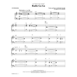 Radio Ga Ga (arr. Ed Lojeski) - Synthesizer