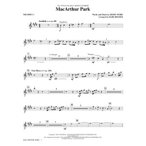 MacArthur Park (arr. Mark Brymer) - Trumpet 1