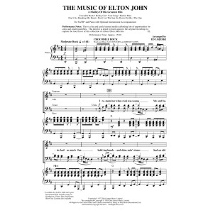 The Music of Elton John (A Medley Of His Greatest Hits) (arr. Ed Lojeski)