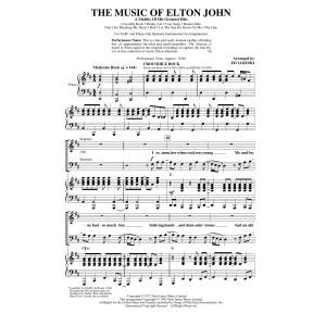 The Music of Elton John (A Medley Of His Greatest Hits) (arr. Ed Lojeski)