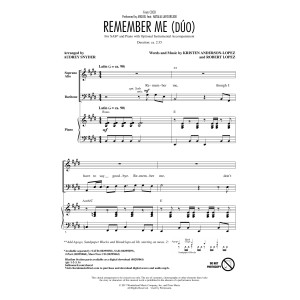 Remember Me (Duo) (from Coco) (arr. Audrey Snyder)