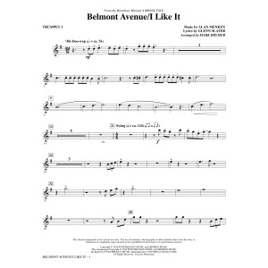 Belmont Avenue/I Like It (from A Bronx Tale) (arr. Mark Brymer) - Trumpet 1