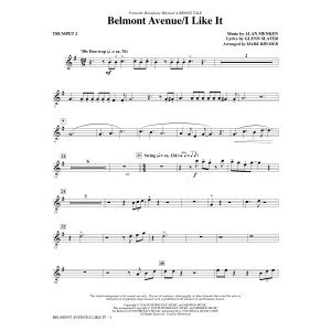 Belmont Avenue/I Like It (from A Bronx Tale) (arr. Mark Brymer) - Trumpet 2