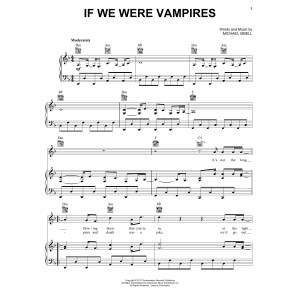 If We Were Vampires