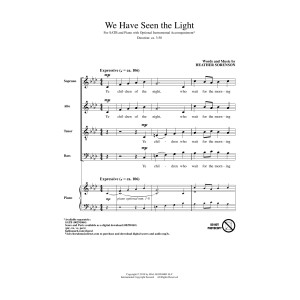 We Have Seen The Light