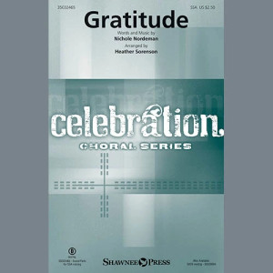 Gratitude (arr. Heather Sorenson)