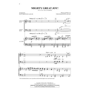Mighty Great Joy! (arr. Patti Drennan)