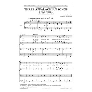 Three Appalachian Songs