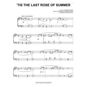 'Tis The Last Rose Of Summer (arr. Phillip Keveren)