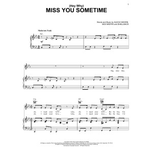 (Hey Why) Miss You Sometime