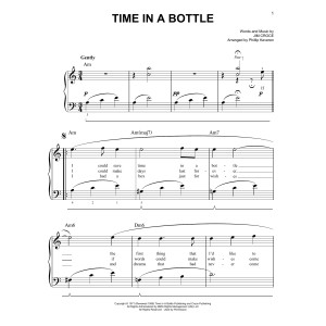 Time In A Bottle (arr. Phillip Keveren)