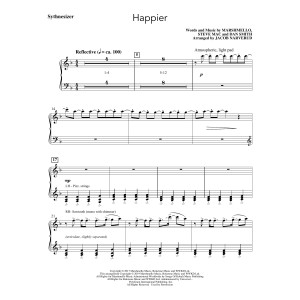 Happier (arr. Jacob Narverud) - Synthesizer