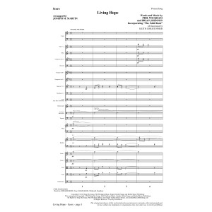 Living Hope (arr. Joseph M. Martin) - Full Score