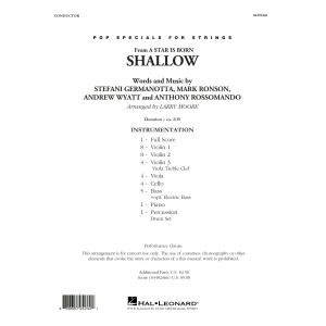 Shallow (from A Star Is Born) (arr. Larry Moore) - Conductor Score (Full Score)