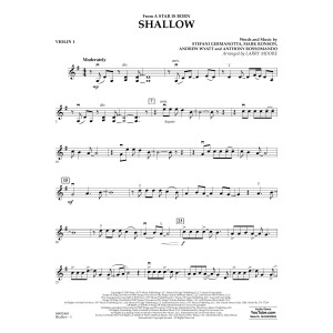 Shallow (from A Star Is Born) (arr. Larry Moore) - Violin 1