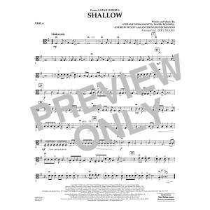 Shallow (from A Star Is Born) (arr. Larry Moore) - Viola