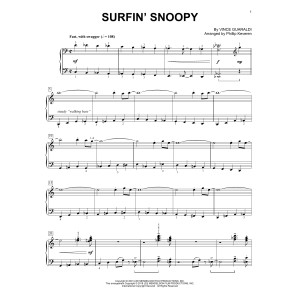 Surfin' Snoopy (arr. Phillip Keveren)