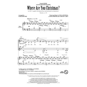 Where Are You Christmas? (from How The Grinch Stole Christmas) (arr. Mark Brymer)