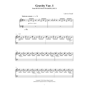 Gravity Var. 1 (from Seven Days Walking: Day 4)