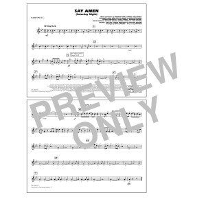Say Amen (Saturday Night) (arr. Matt Conaway) - Baritone T.C.