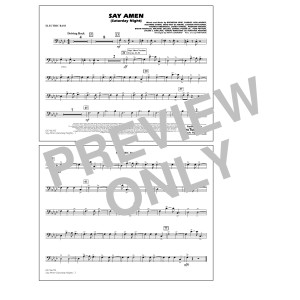 Say Amen (Saturday Night) (arr. Matt Conaway) - Electric Bass