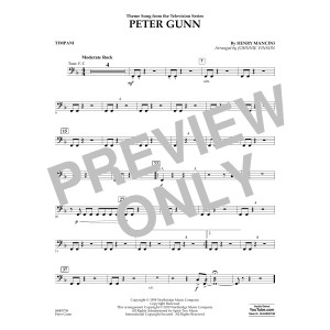 Peter Gunn (arr. Johnnie Vinson) - Timpani