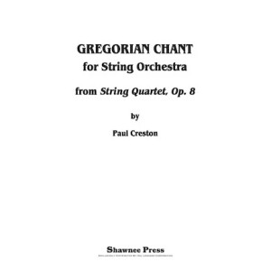 Gregorian Chant for String Orchestra - Bass