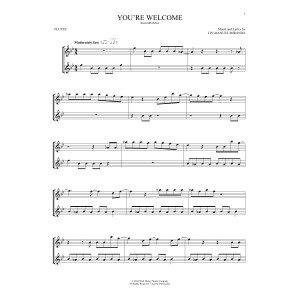 You're Welcome (from Moana) (arr. Mark Phillips)