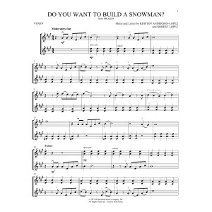 Do You Want To Build A Snowman? (from Frozen)