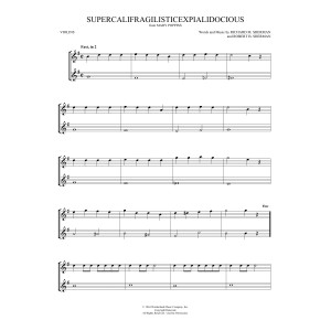 Supercalifragilisticexpialidocious (from Mary Poppins) (arr. Mark Phillips)