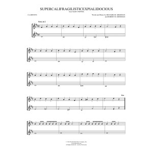 Supercalifragilisticexpialidocious (from Mary Poppins) (arr. Mark Phillips)