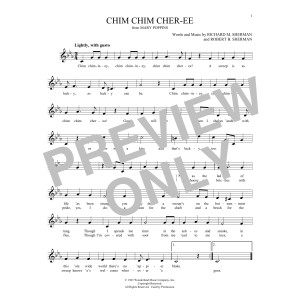 Chim Chim Cher-ee (from Mary Poppins)