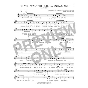 Do You Want To Build A Snowman? (from Frozen)