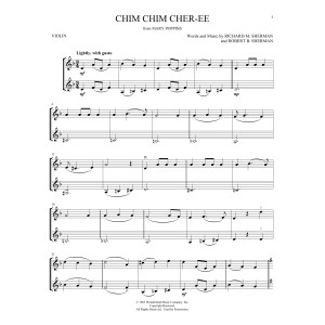 Chim Chim Cher-ee (from Mary Poppins)